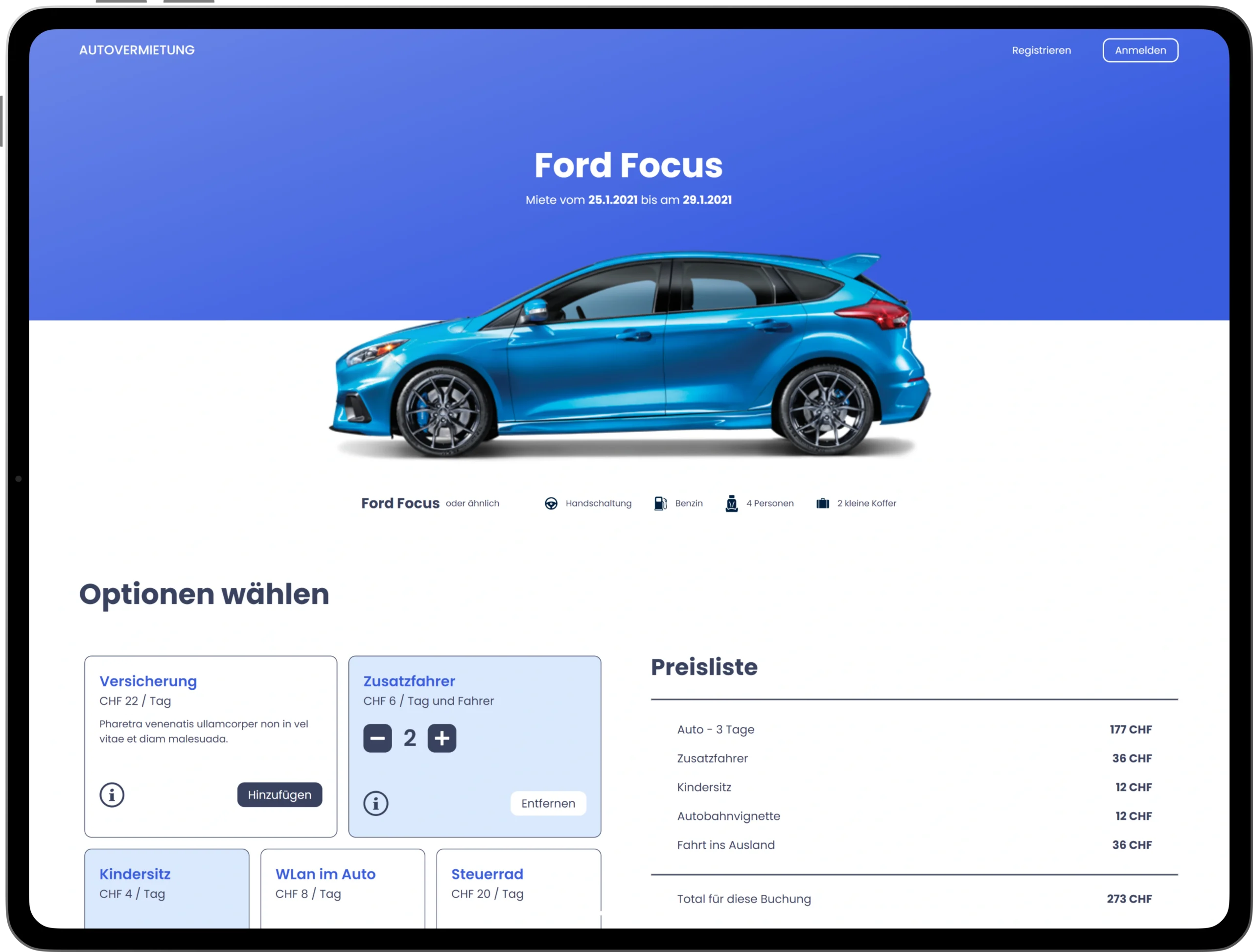 App UI Design